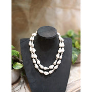 Double Layer Baroque Pearl Necklace