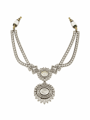 Aquamarine Diamond Luxe Necklace Set