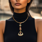 Load image into Gallery viewer, Ember Embrace Hasli Necklace
