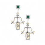 Load image into Gallery viewer, Whimsical Crystal Long Earrings
