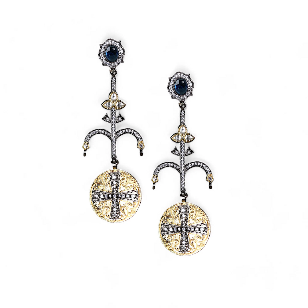 Medieval Muse Long Earrings