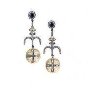 Medieval Muse Long Earrings – Elegant Handcrafted Earrings