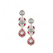 Gilded Garden Long Earrings – Elegant Handcrafted Earrings