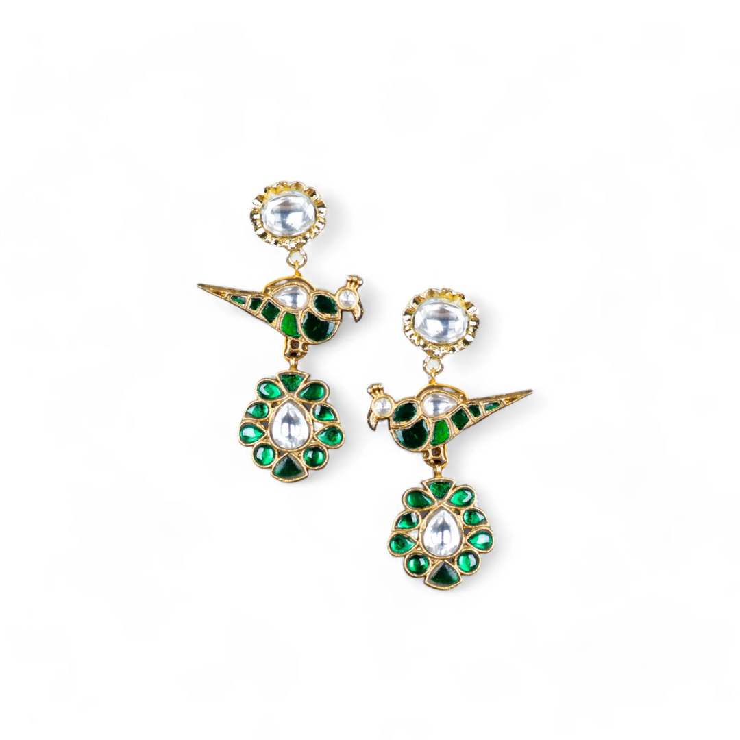 Parrot Paradise Drop Earring