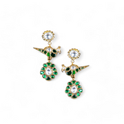 Parrot Paradise Drop Earring – Elegant Handcrafted Earrings