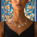 Load image into Gallery viewer, Moonlit Blooms Necklace
