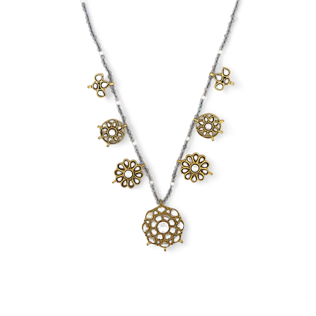 Moonlit Blooms Necklace