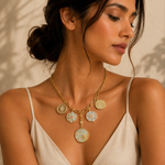 Load image into Gallery viewer, Stellar Charm Necklace – Elegant Handcrafted Necklaces