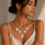 Load image into Gallery viewer, Stellar Charm Necklace – Elegant Handcrafted Necklaces
