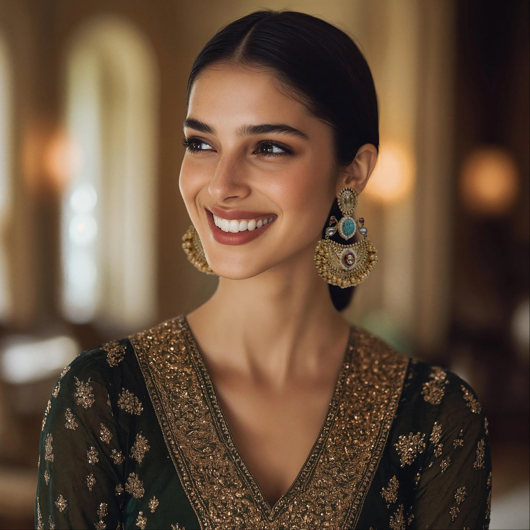 Mayur Chand Bali Earrings