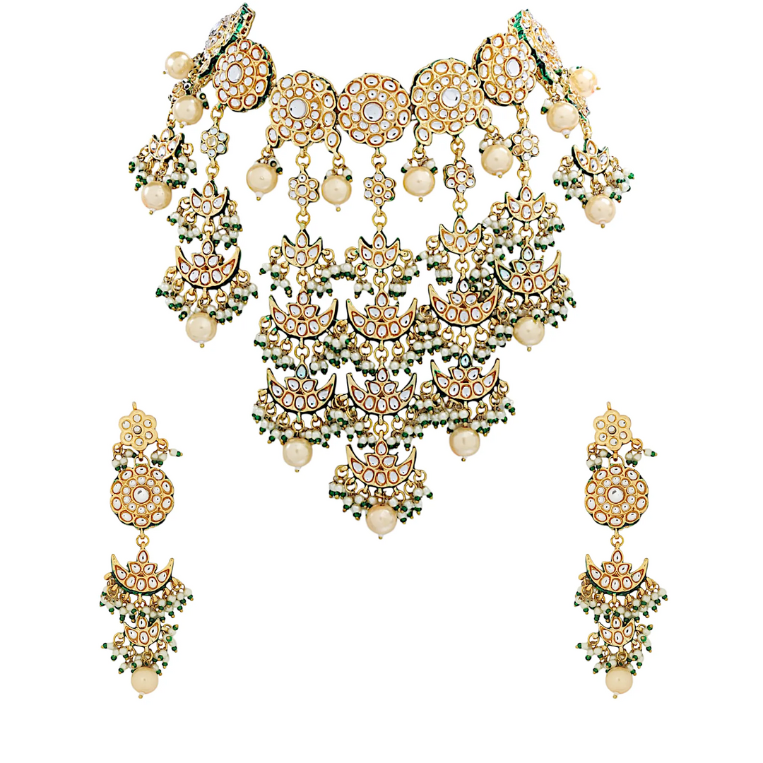 Bridal Chandra Necklace Set