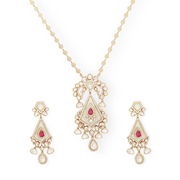Kundan Peandant Necklace Set – Elegant Handcrafted Necklaces