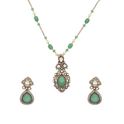 Seafoam Serenade Necklace Set – Elegant Handcrafted Necklaces