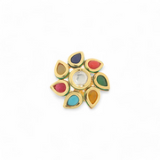 Navratna Blossom Ring – Elegant Handcrafted Rings
