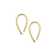 Golden Tear Drops Earring – Elegant Handcrafted Earrings