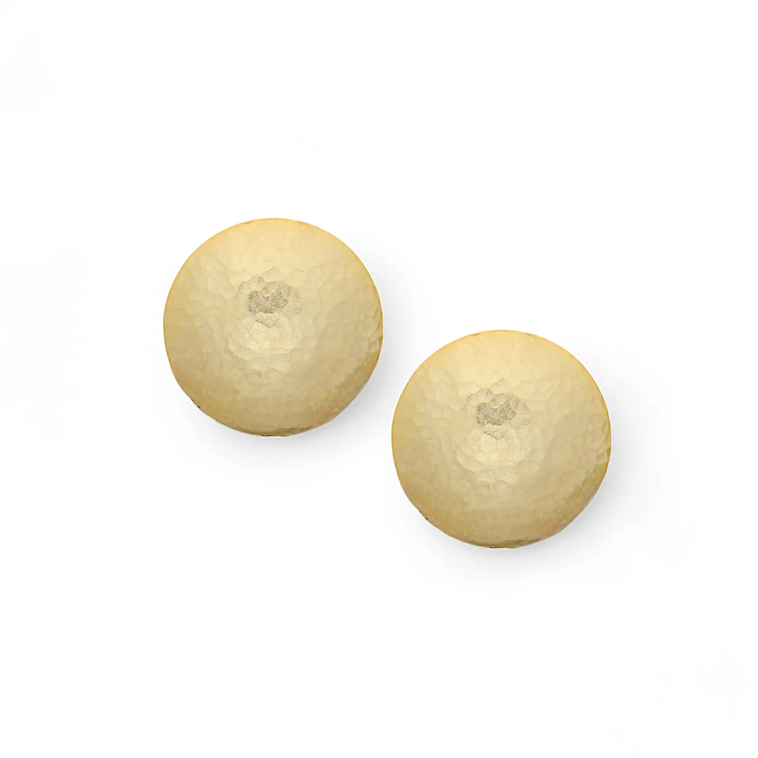 Golden Sun Discs Earring