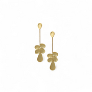 Golden Cascade Earrings – Elegant Handcrafted Earrings