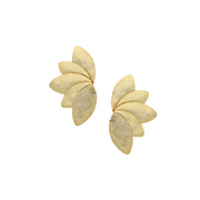 Gilded Petals Earrings – Elegant Handcrafted Earrings