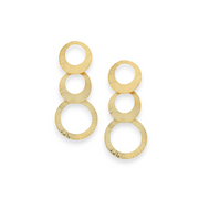 Solar Trio Earrings – Elegant Handcrafted Earrings