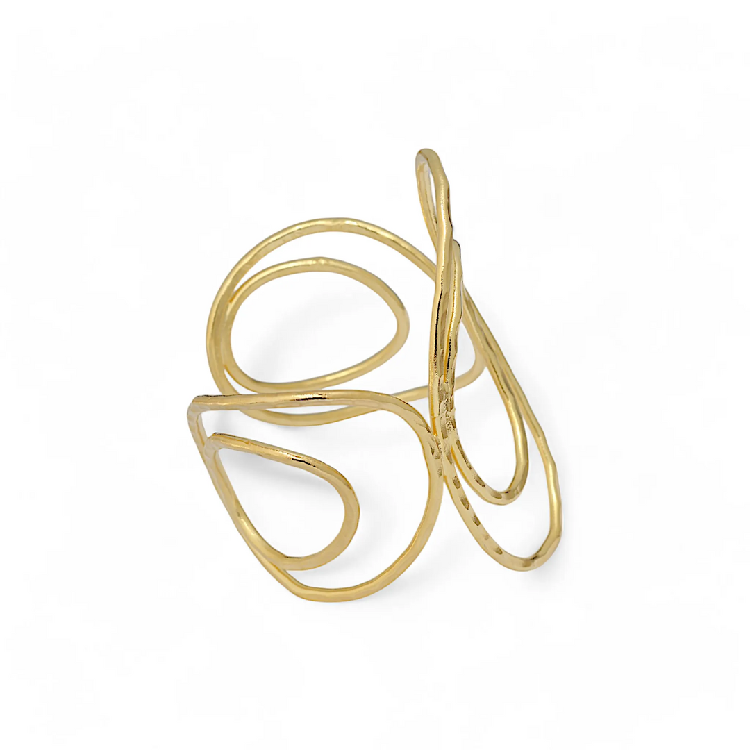 Golden Currents Cuff