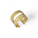 Load image into Gallery viewer, Golden Curve Cuff
