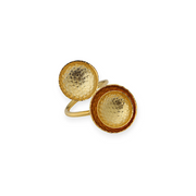 Golden Sunburst Ring – Elegant Handcrafted Rings