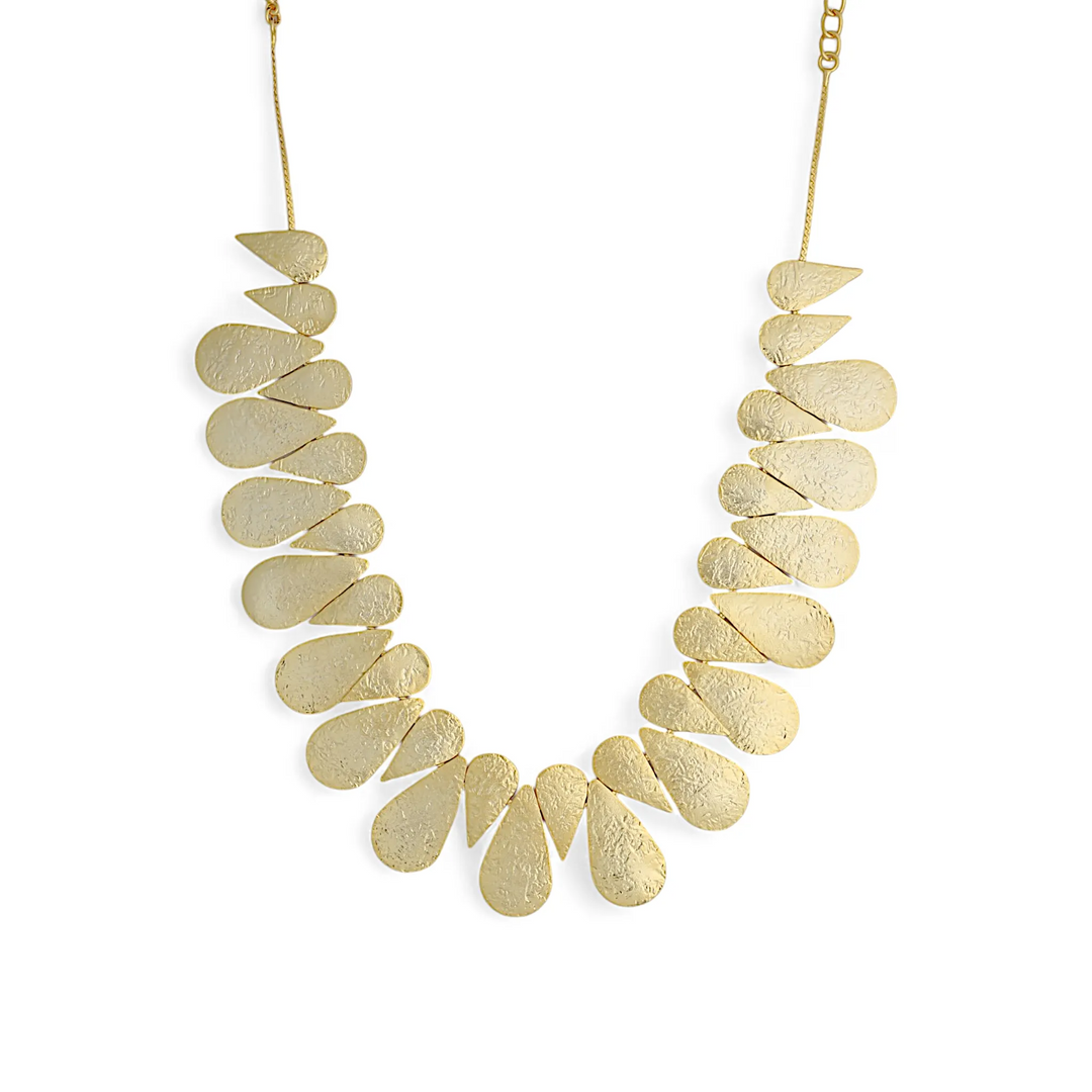 Gilded Petals Necklace