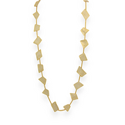Gilded Glimmer Chain Necklace – Elegant Handcrafted Necklaces