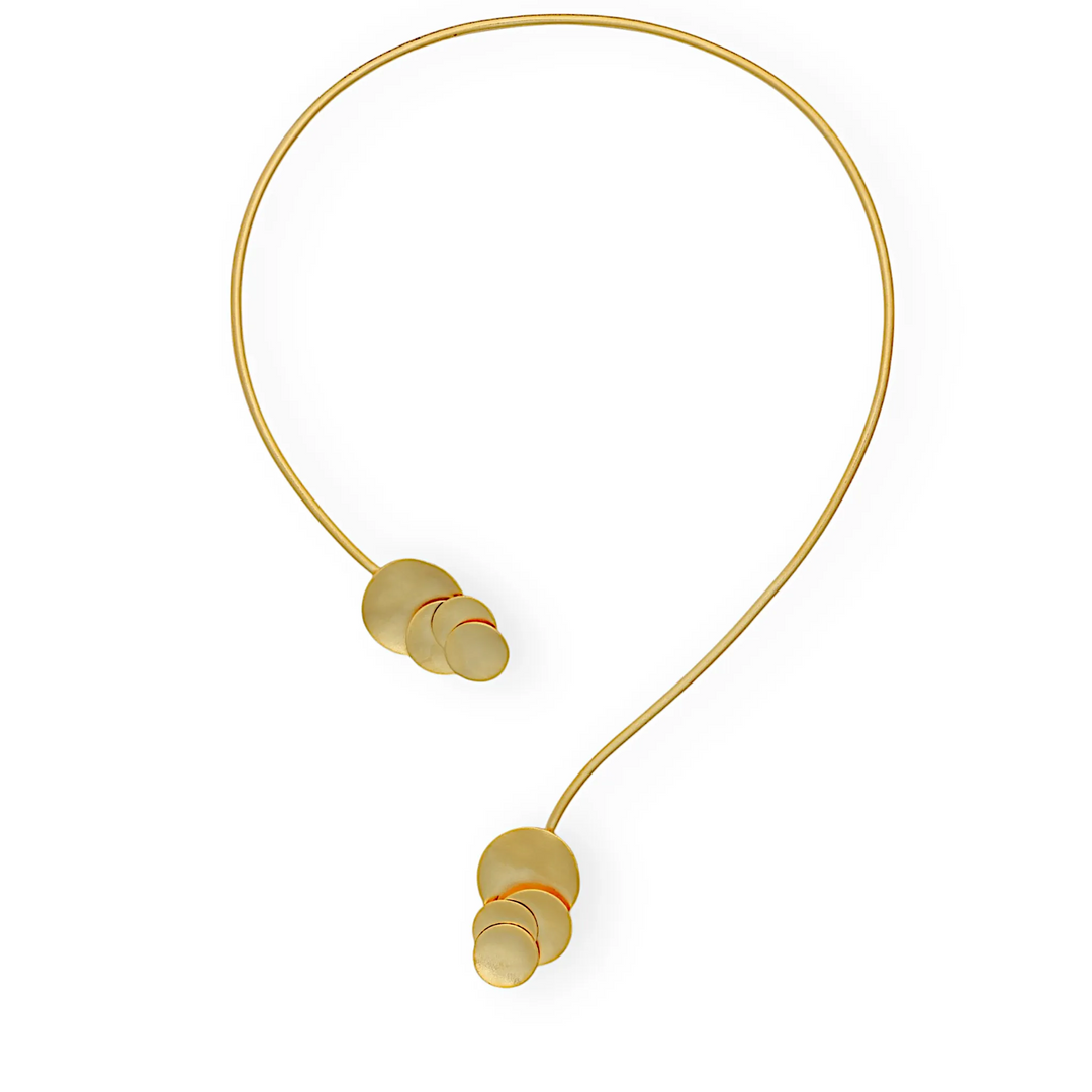 Golden Orbit Necklace