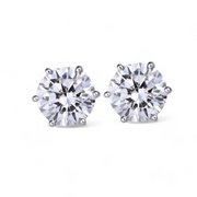 Radiance Silver Studs 12mm – Elegant Handcrafted Earrings