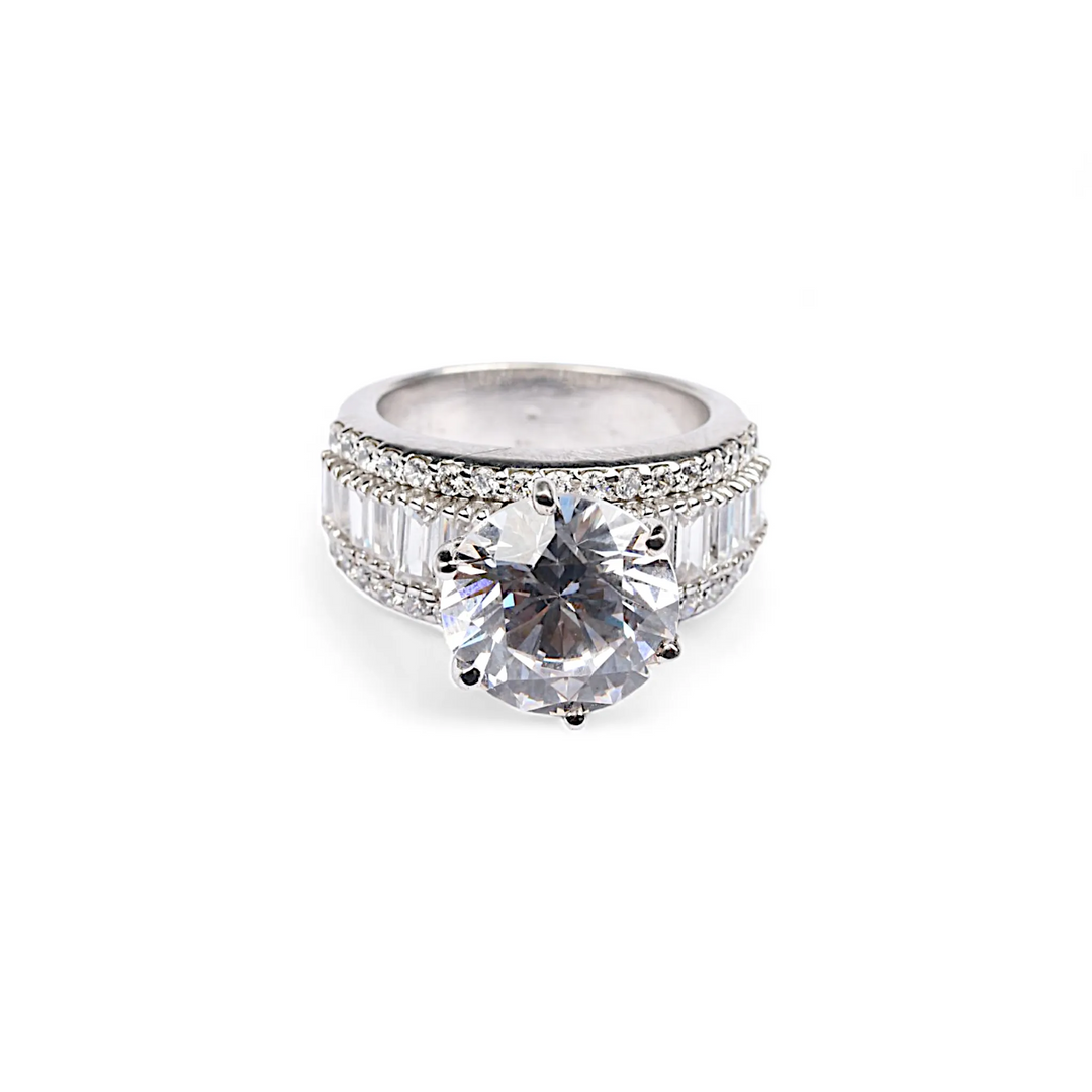 "The Radiant Splendor" Silver Ring