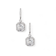 Dazzling Drop 92.5 Silver Earrings – Elegant Handcrafted Earrings